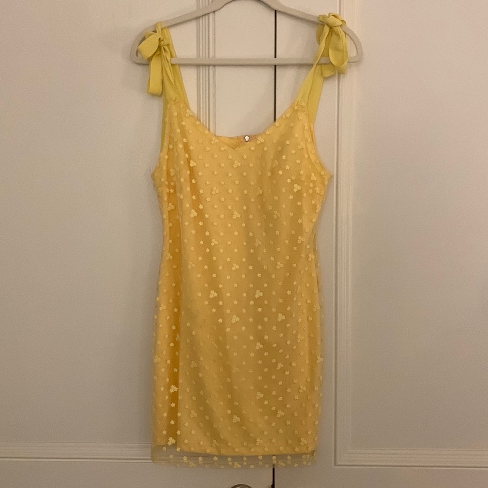 Yellow Francesca’s dress